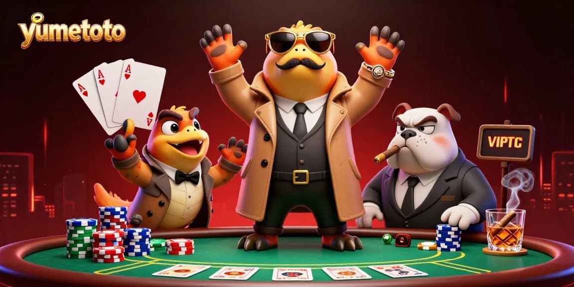 Experience exhilarating action at yumetoto with raptors entering a VIP casino lounge under scrutiny.