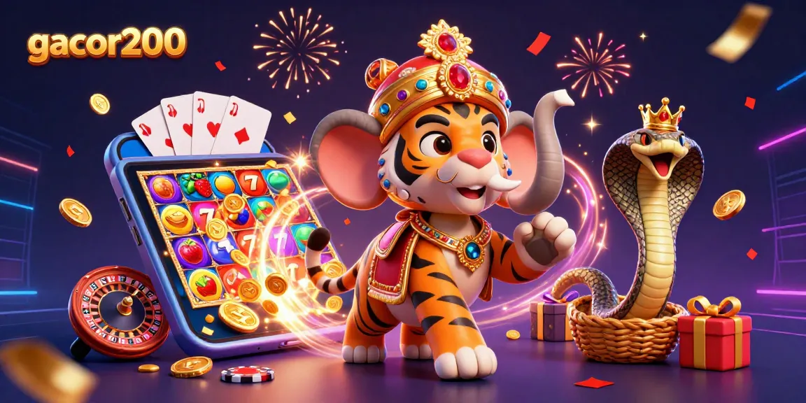 Mengakses slot online gacor200 dengan kemewahan maha raja dan hiburan permainan yang kaya
