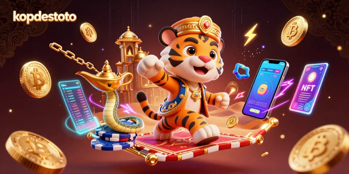 Play at kopdestoto with exciting gaming elements and Arabian-themed character artistry.