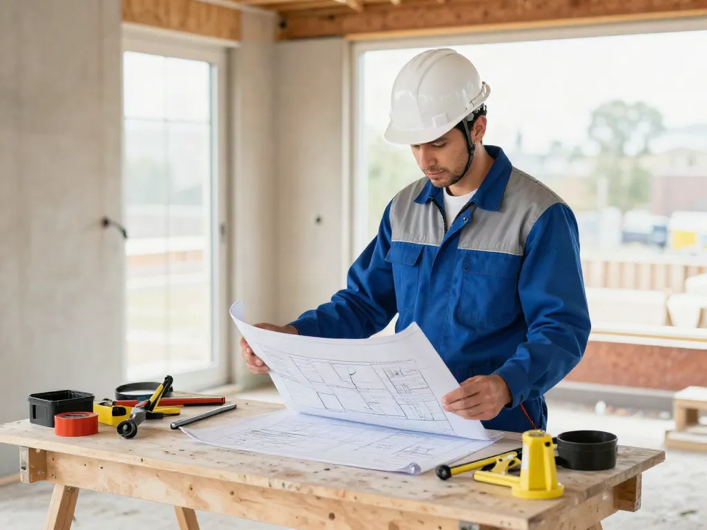 Trustworthy local contractor evaluating plans for slot toto renovations.