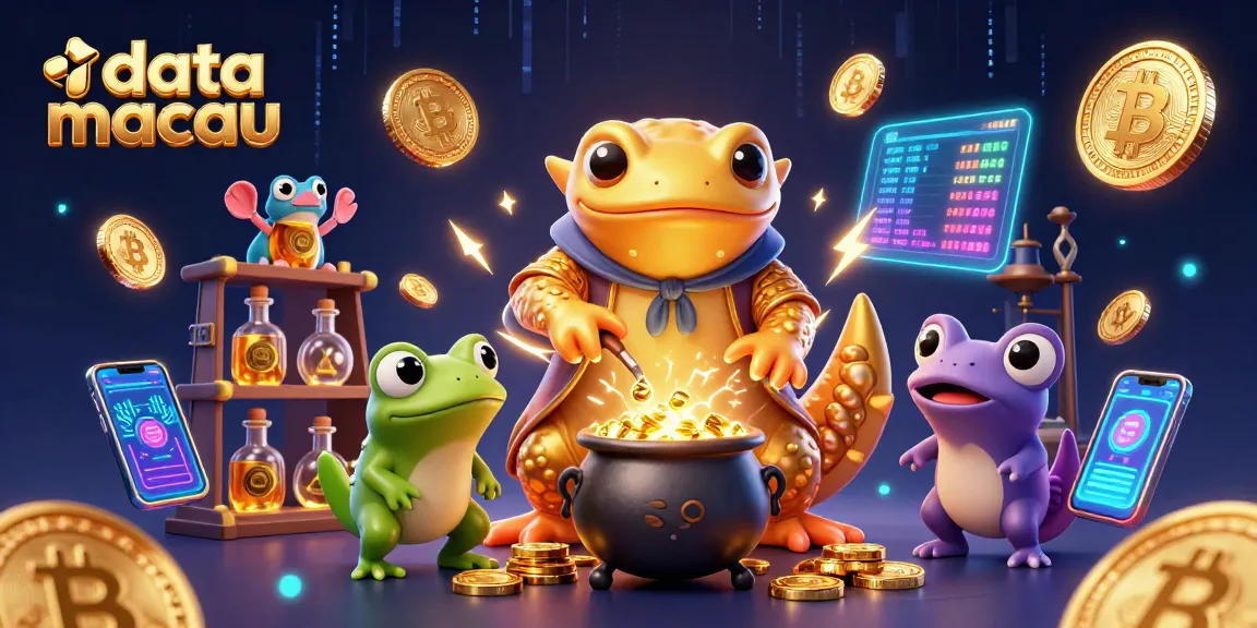 Menjelajahi data macau untuk perjudian digital dengan karakter kartun di kasino virtual.
