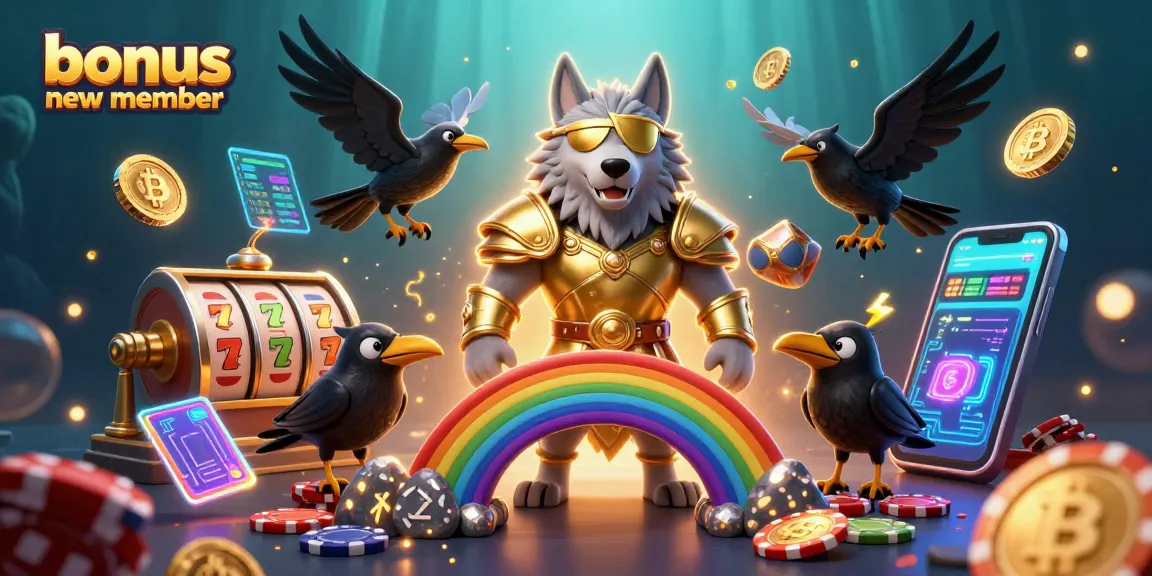 Mengklaim bonus new member 100% di platform slot online dengan Odin, Huginn, dan Muninn menyemarakkan suasana.