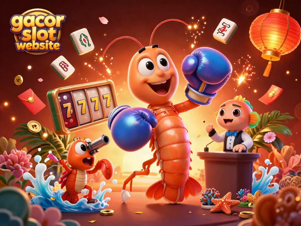 Experience thrilling wins at gacor slot website with vibrant characters and dynamic gaming elements!