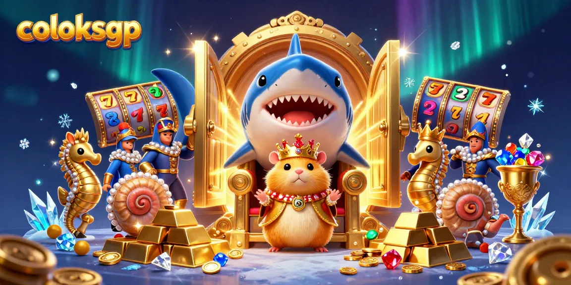 Menang besar di coloksgp dengan raja hamster emas di tahta gigi megalodon dan permainan slot yang mencolok.