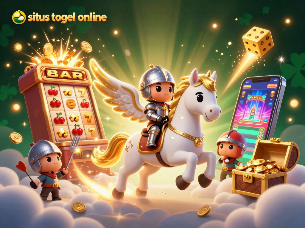 Menggandakan kesenangan dengan situs togel online di slot bertema kasino yang magis.