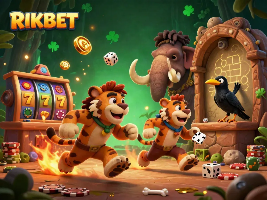 Engage with RIKBET's thrilling prehistoric casino featuring dynamic slots and characters.