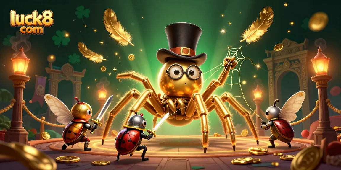 Experience thrilling gameplay with luck8 com in this vibrant casino-themed illustration.