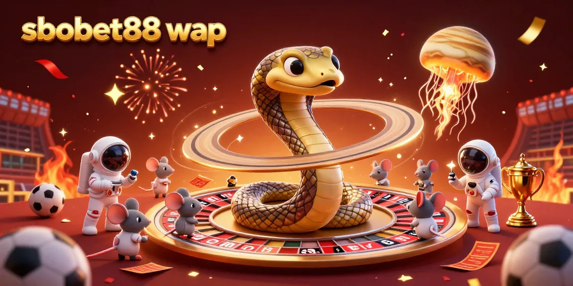 Experience sbobet88 wap sports betting action with vibrant characters and energetic elements.
