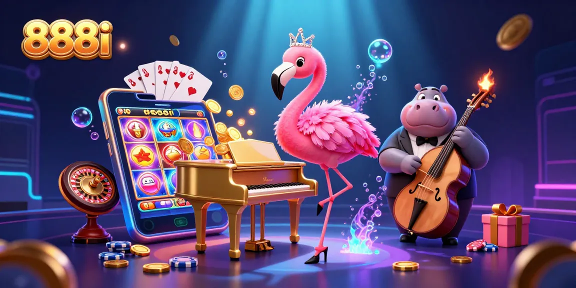 Experience thrilling gameplay at 888i with vibrant characters and exciting casino elements in action.