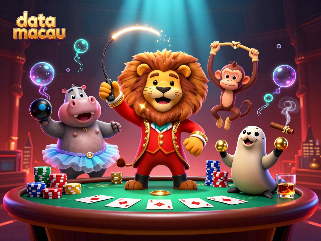 Experience thrilling data macau updates with vibrant circus elements and poker action.