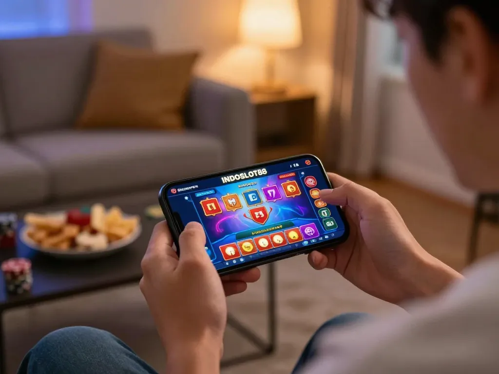 Rasakan permainan strategis dan klaim bonus anggota baru INDOSLOT92 sambil menikmati permainan mobile di aplikasi INDOSLOT88.