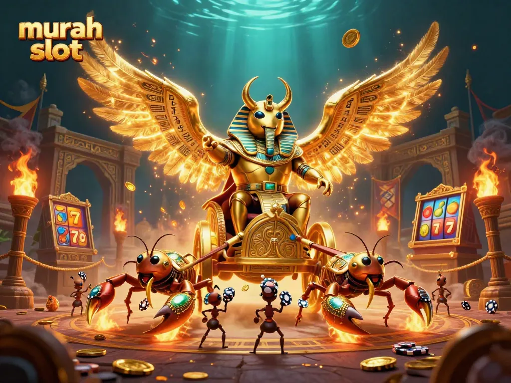 Menangkan jackpot di murah slot dengan ilustrasi kasino 3D yang memukau ini.