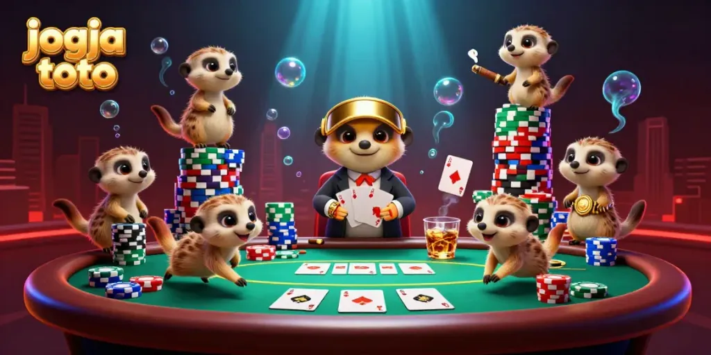 Engage with jogja toto at an energetic meerkat-run casino filled with vibrant poker action.
