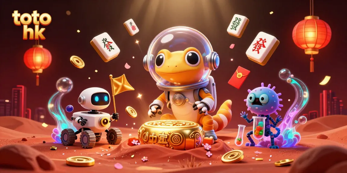 Menangkan toto hk dengan strategis di kasino emas yang ditemukan di Mars.