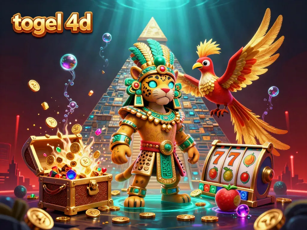 Engage with togel 4d gameplay in a dynamic scene featuring vibrant casino elements and iconic characters.