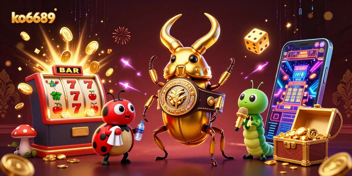 Engage with the thrilling games at ko6689 featuring a dynamic showdown of characters and vibrant casino elements.