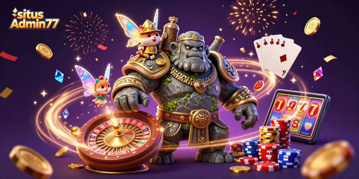 Engage with situs Admin77 for endless wins through exciting online gaming experiences