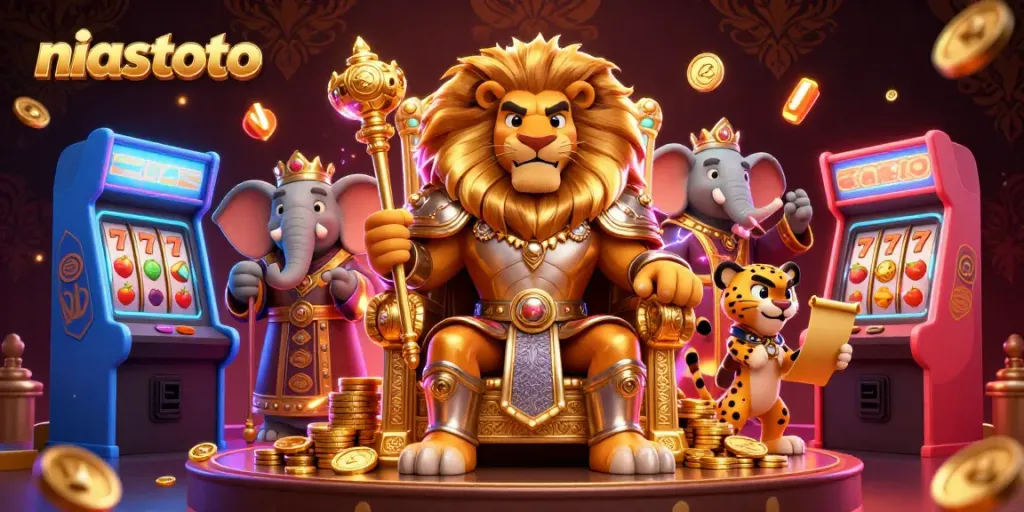 Niastoto menghadirkan pengalaman permainan slot yang kaya dengan jackpot dan simbol beruntung.