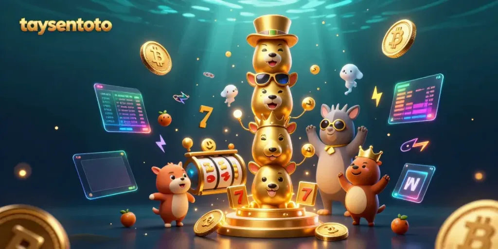 Experience thrilling slots at taysentoto with vibrant jackpots and animated characters.