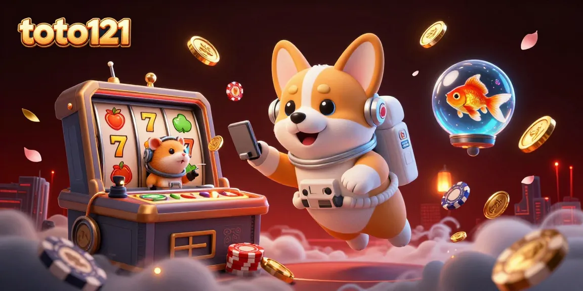 toto121 menawarkan pengalaman bermain slot yang unik di kasino luar angkasa dengan karakter kartun menarik.