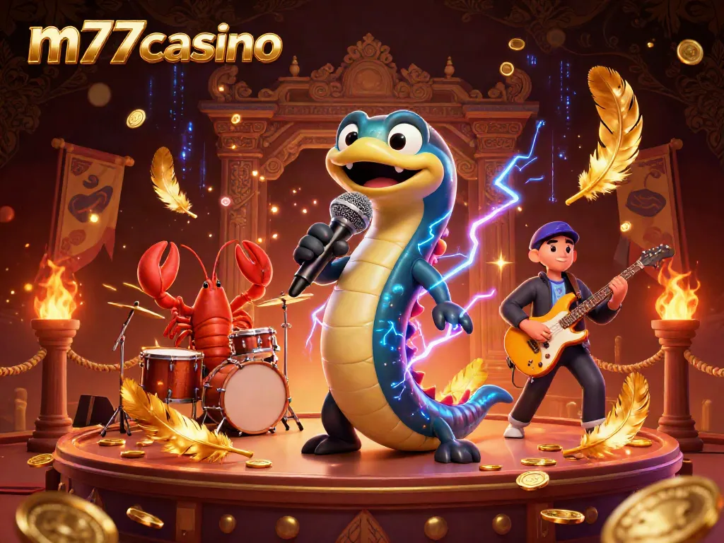 Rasakan keseruan bermain di m77casino dengan eels DJ dan band bawah laut.
