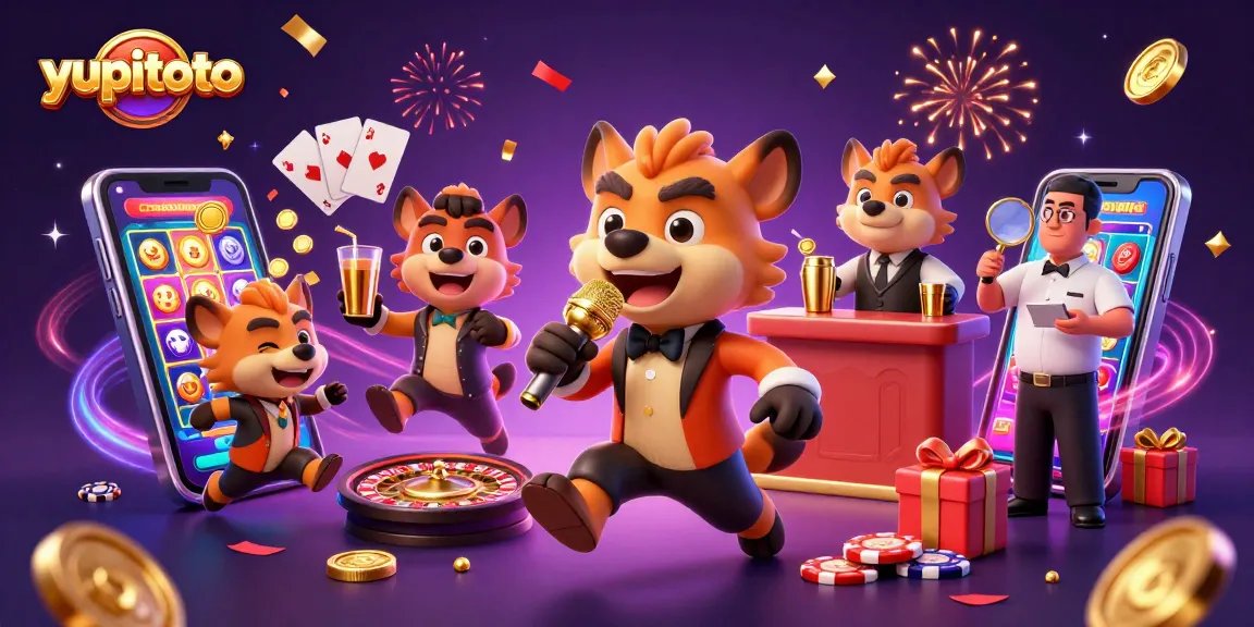 Yupitoto hadirkan pengalaman bermain slot online dengan karakter lucu dan menghibur di kasino.